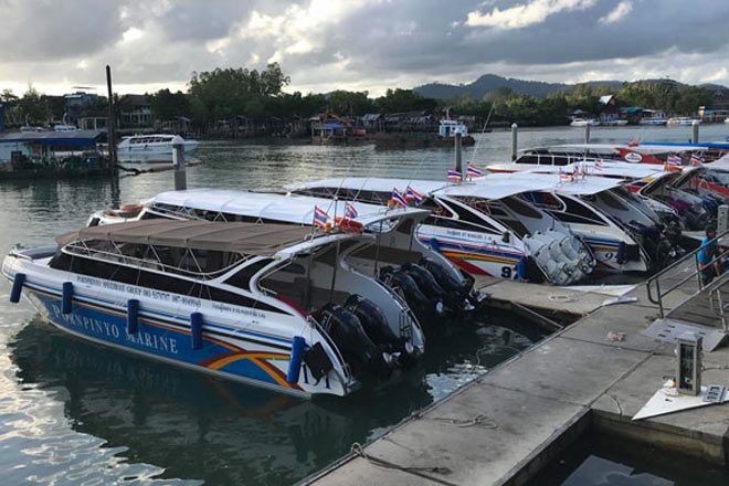 Private  Speed Boat to Phi Phi & Khai Islands