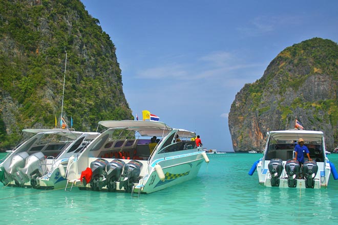 Private Speedboat Charters Phi Phi + James Bond Islands