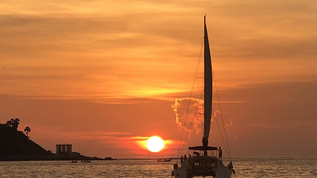 Private Coral Island half day tour by catamaran