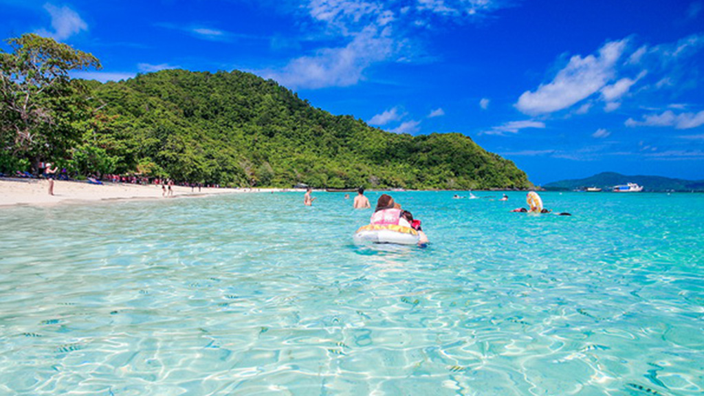 Private Coral Island half day tour by catamaran