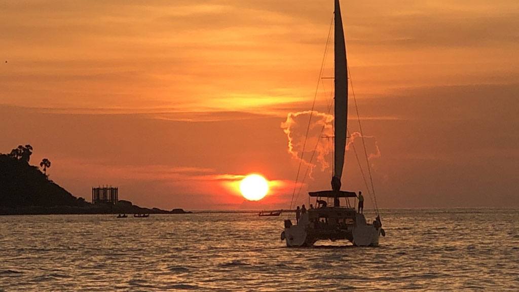 Private Sunset Dinner Cruise by catamaran