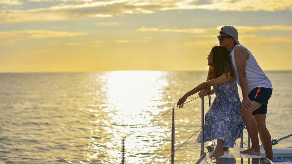 Private Sunset Dinner Cruise by catamaran