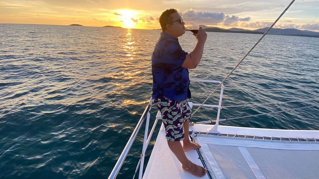 Private Sunset Dinner Cruise by catamaran