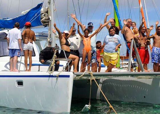 Private Catamaran Tour to Coral Island