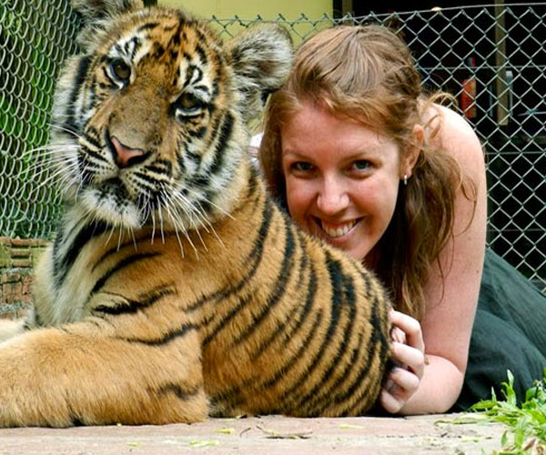 Flying Hanuman with Tiger Kingdom