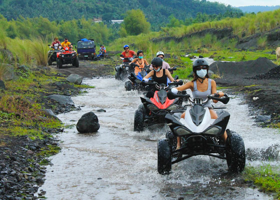 ATV Bike + Flying Hanuman