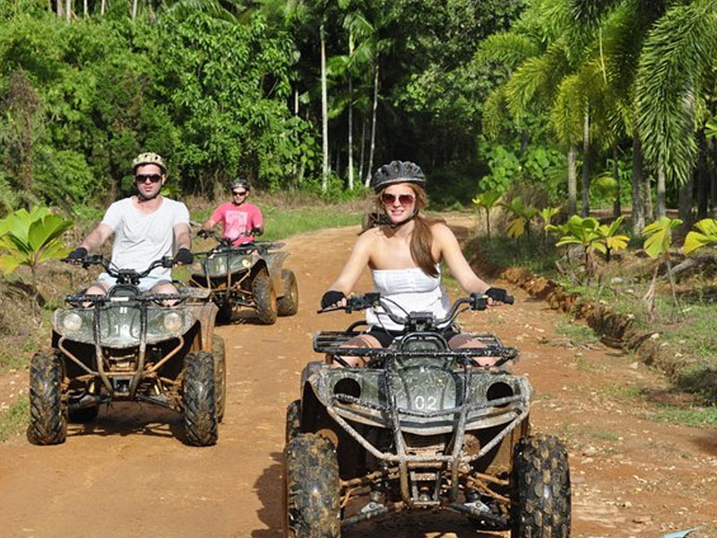 Skyline Zipline with ATV Tour