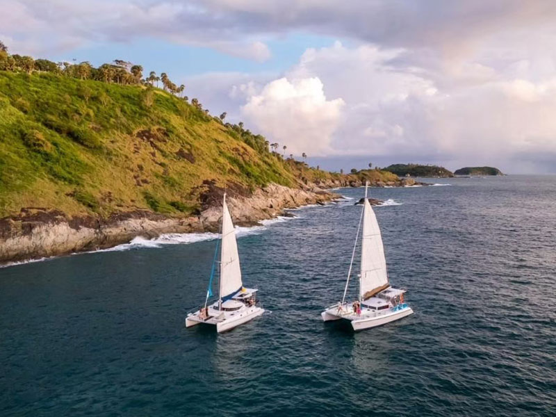 Private Catamaran Tour to Coral Island