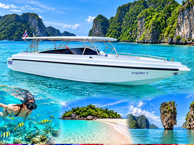 Private Speed Boat Max 8 Persons